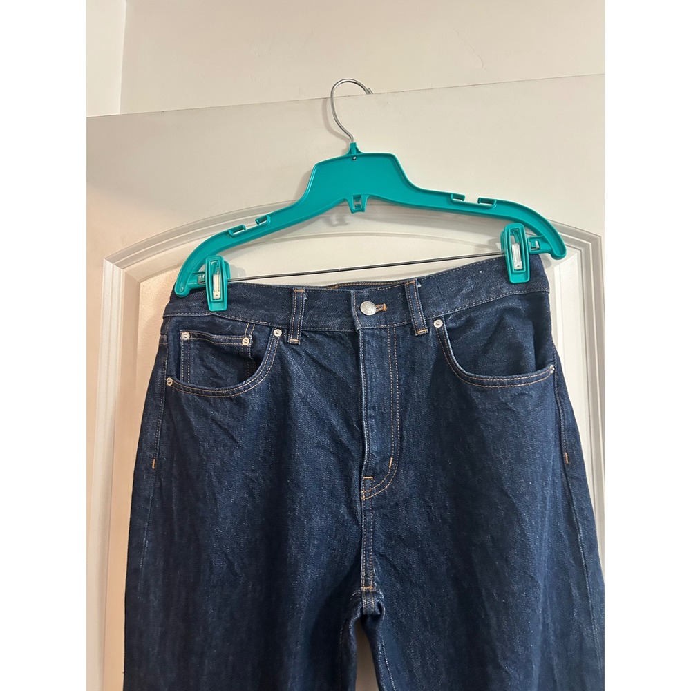 Madewell The Vintage Flare Jean Dark Indigo High Rise Denim Pants Womens 29 - Picture 4 of 13